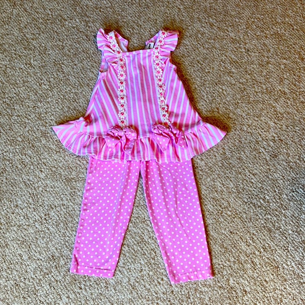 Pink Spring 3T outfit
